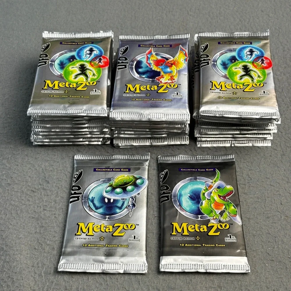 MetaZoo Cryptid Nation UFO 1st Edition Booster Box 36 Packs TCG 2022 Open Box